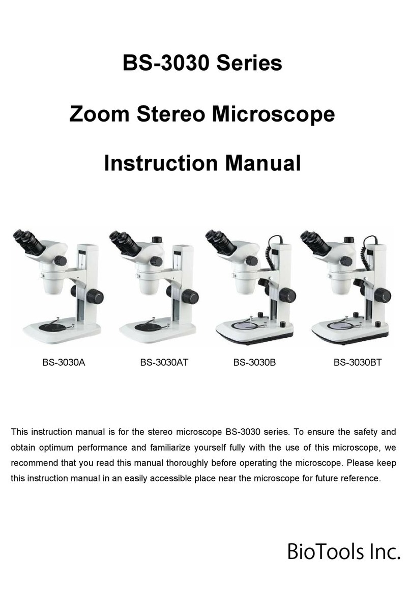 BioTools BS-3030 Series instruction manual
