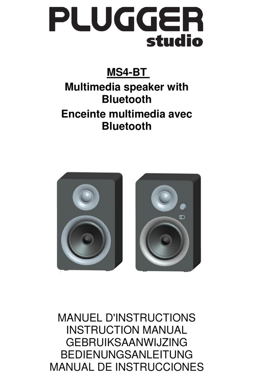 PLUGGER STUDIO MS4-BT User manual