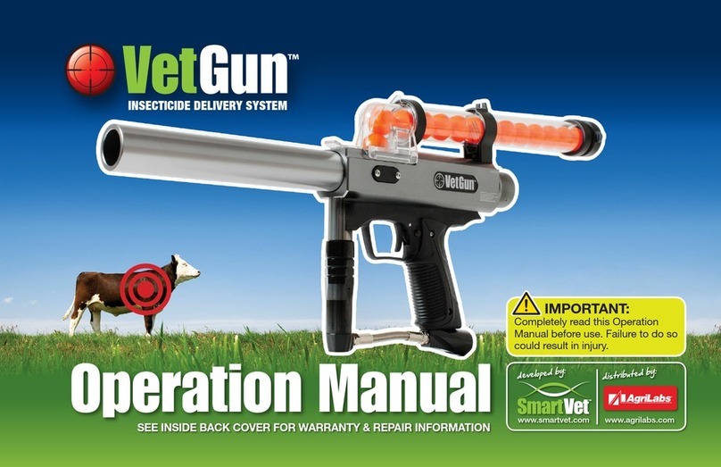 Smartvet VetGun Operation manual
