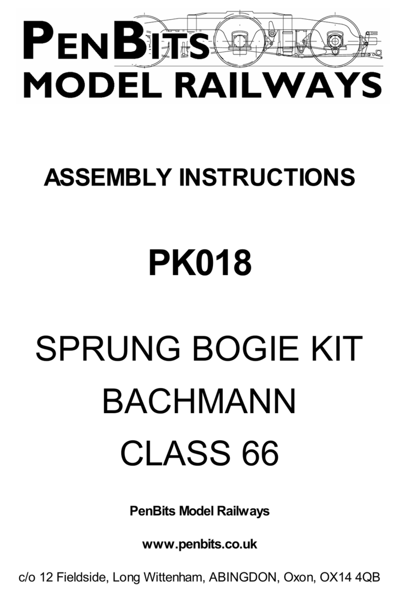 PenBits Bachmann Class 66 Assembly instructions