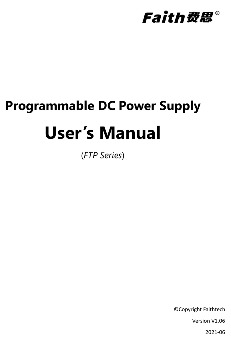 Faithtech FTP Series user manual