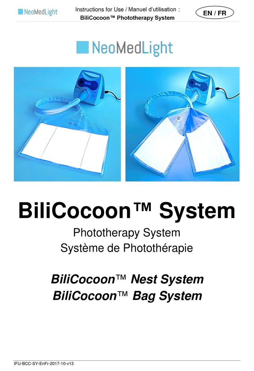 NeoMedLight BiliCocoon Nest System Instructions for use NeoMedLight BiliCocoon Nest System Instructions for use