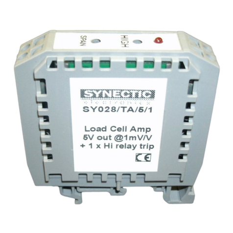 Synectic Electronics SY028 user manual