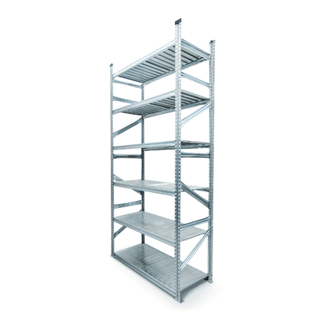 Metal Sistem SUPER 1-2-3 SHELVING Instructions for the correct assembly Metal Sistem SUPER 1-2-3 SHELVING Instructions for the correct assembly