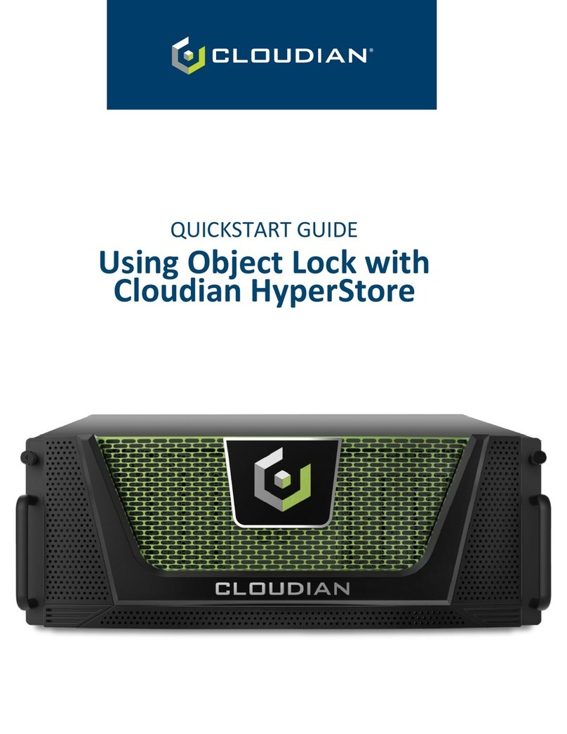 CLOUDIAN HyperStore quick start guide