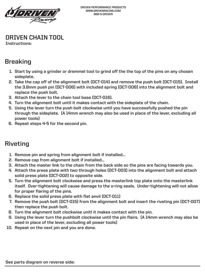 DRIVEN Racing DCT-005R instructions