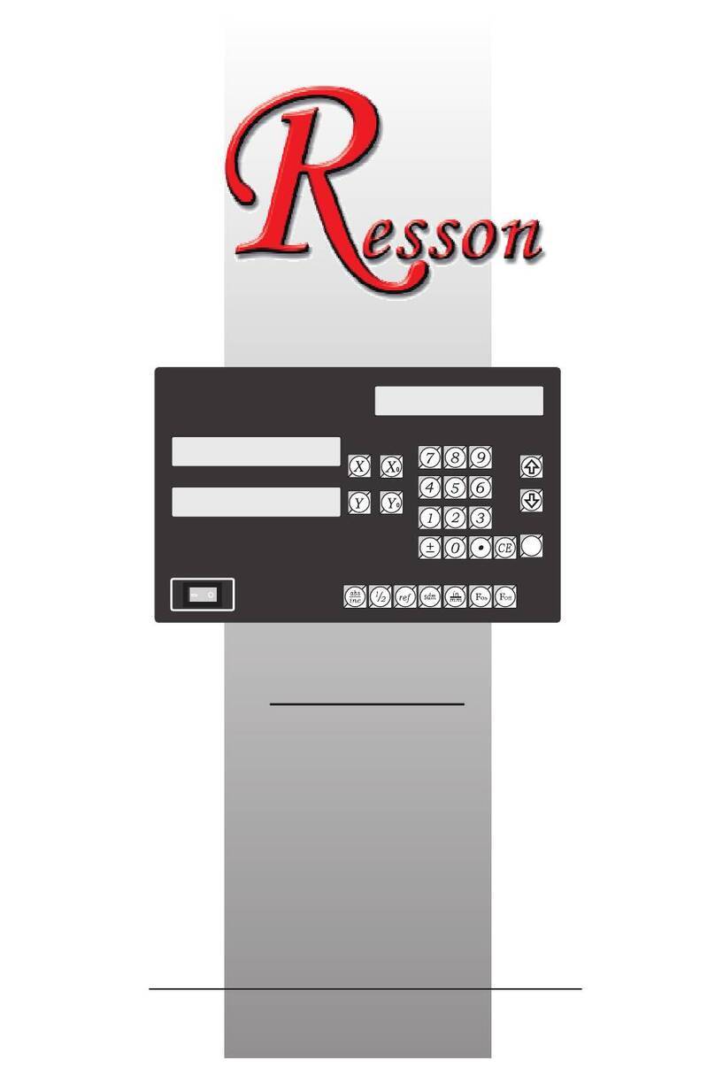 Resson Technologies RD-14G Operation manual Resson Technologies RD-14G Operation manual