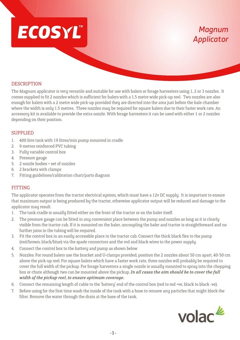 Ecosyl Volac Magnum instructions