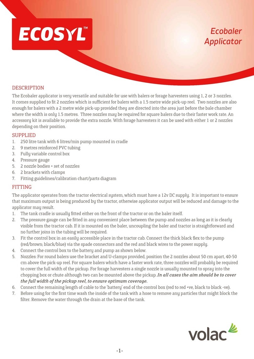 Ecosyl Volac Ecobaler instructions