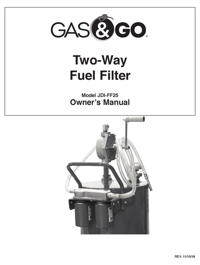 GAS & GO JDI-FF25 owner's manual
