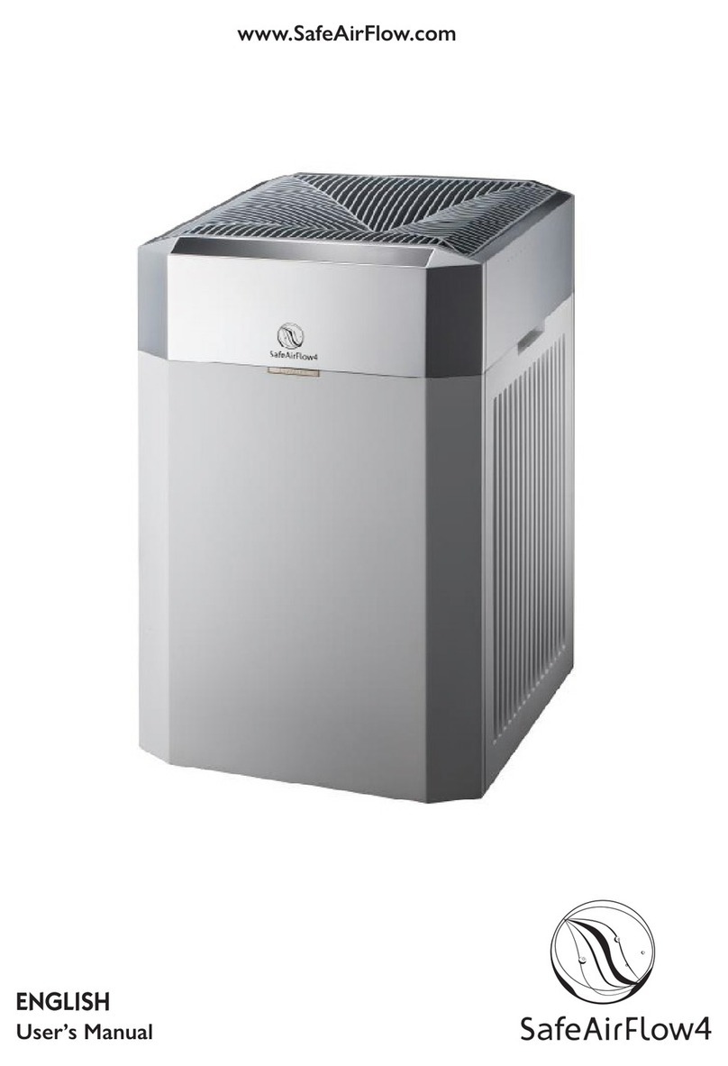 Clear Safe Product SafeAirFlow4 user manual