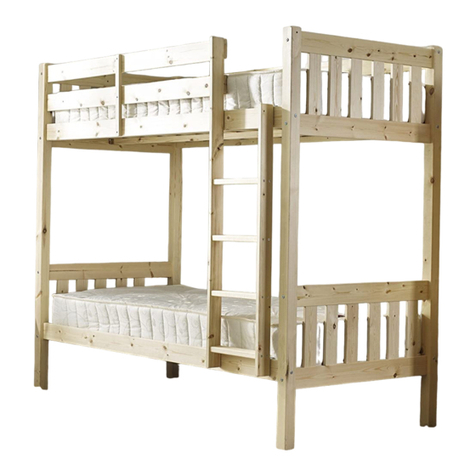 Strictly Beds & Bunks Cypress Bunk Bed Assembly instructions