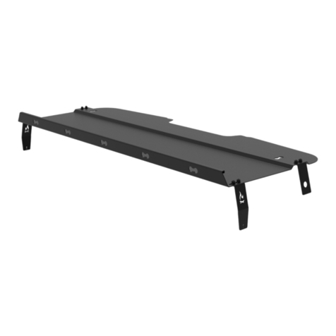 FVC Sprinter Headliner Shelf User manual FVC Sprinter Headliner Shelf User manual