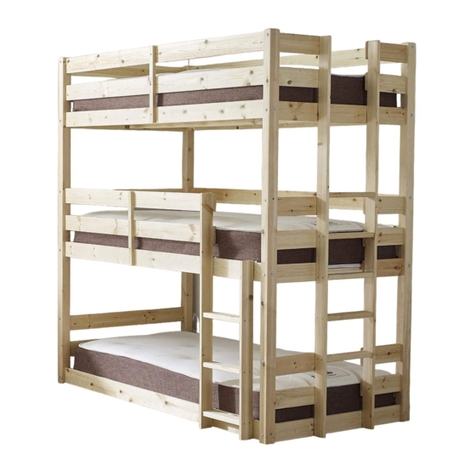 Strictly Beds & Bunks Pandora Bunk Bed Assembly instructions