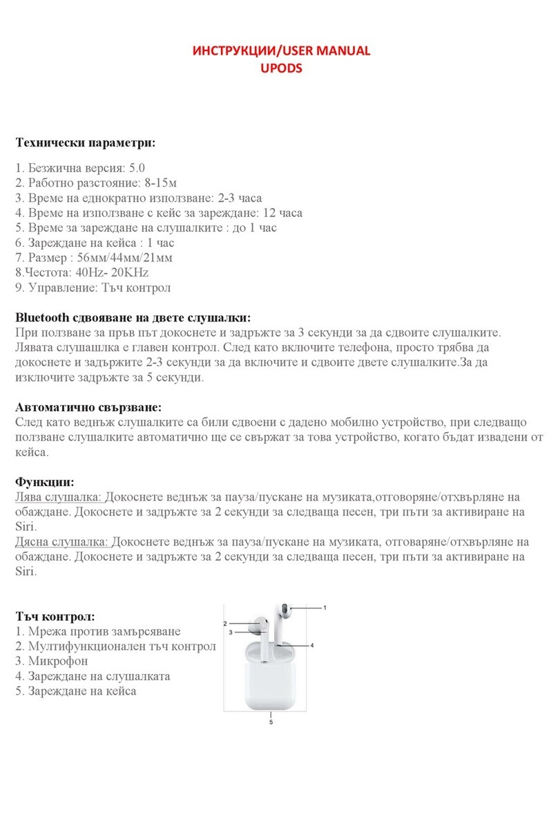 UnoSounds UPODS User manual