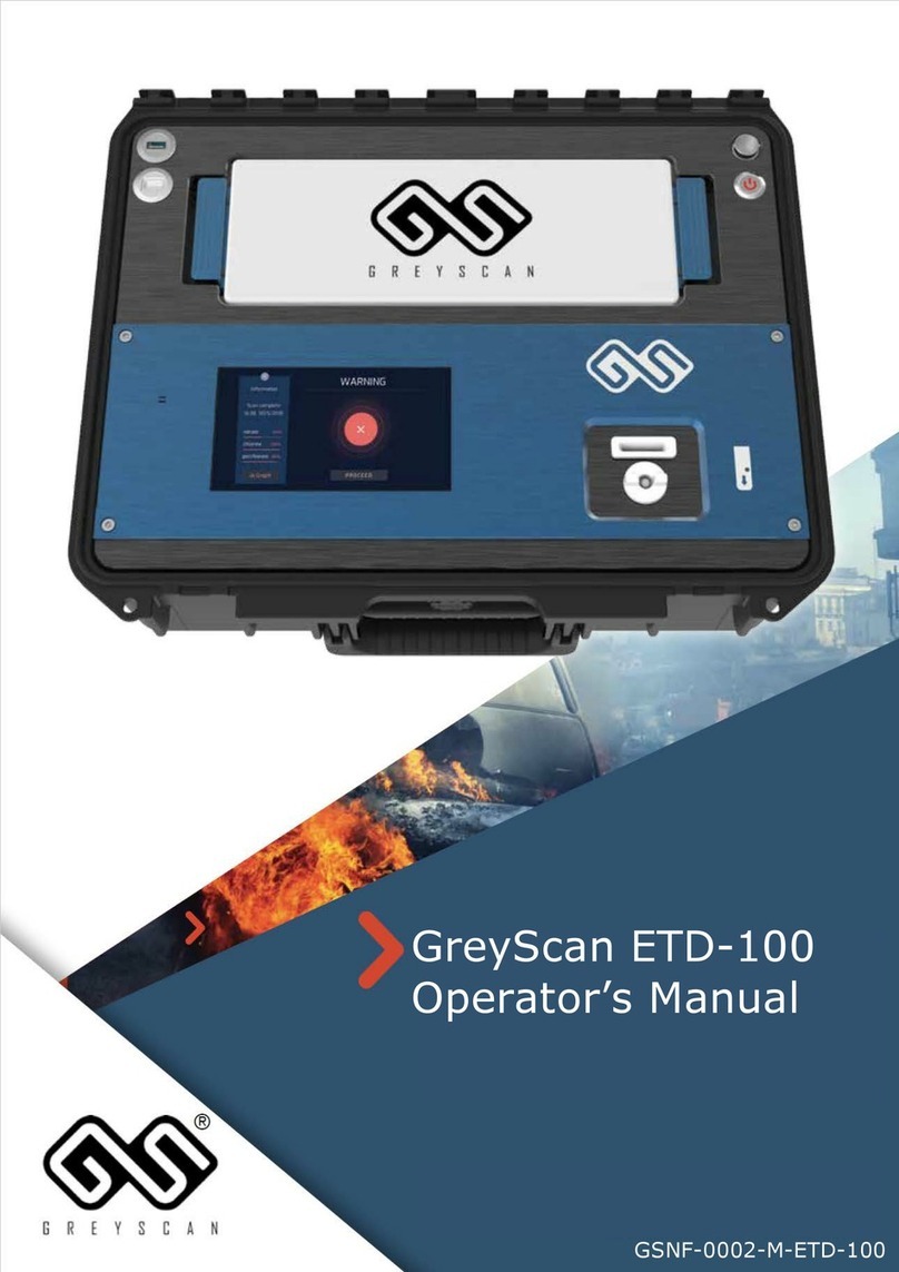 GreyScan ETD-100 Operator's manual