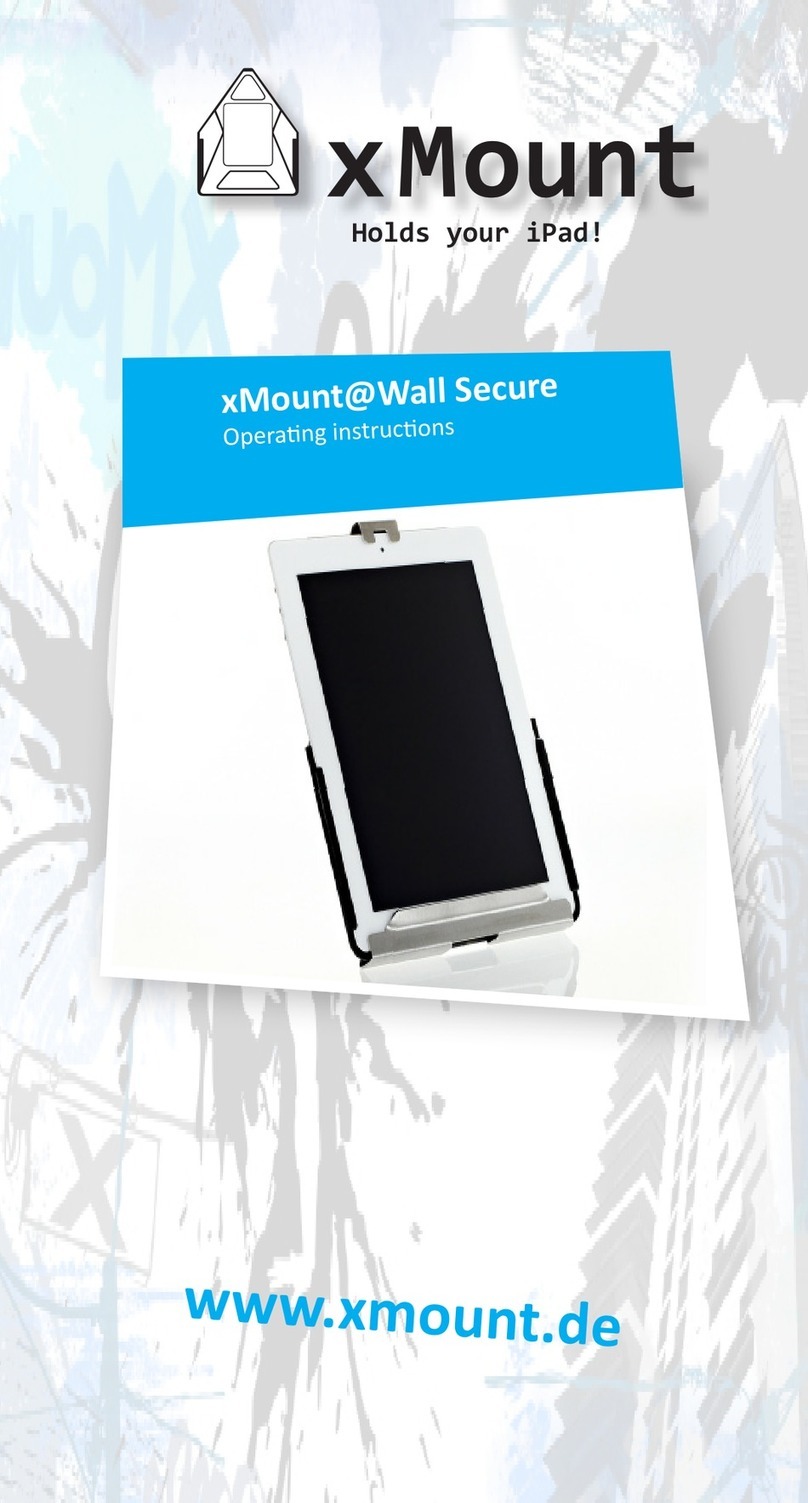 xMount Wall Secure operating instructions