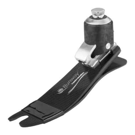Otto Bock Runway HX User manual