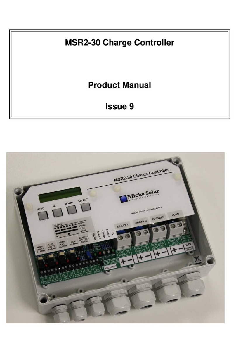 Micha Solar MSR2-30 product manual
