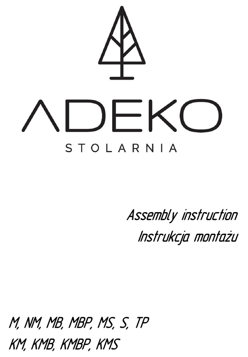 Adeko M User manual