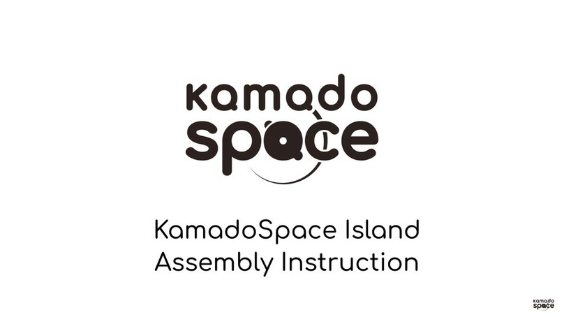 Kamado Space Island Assembly instruction Kamado Space Island Assembly instruction