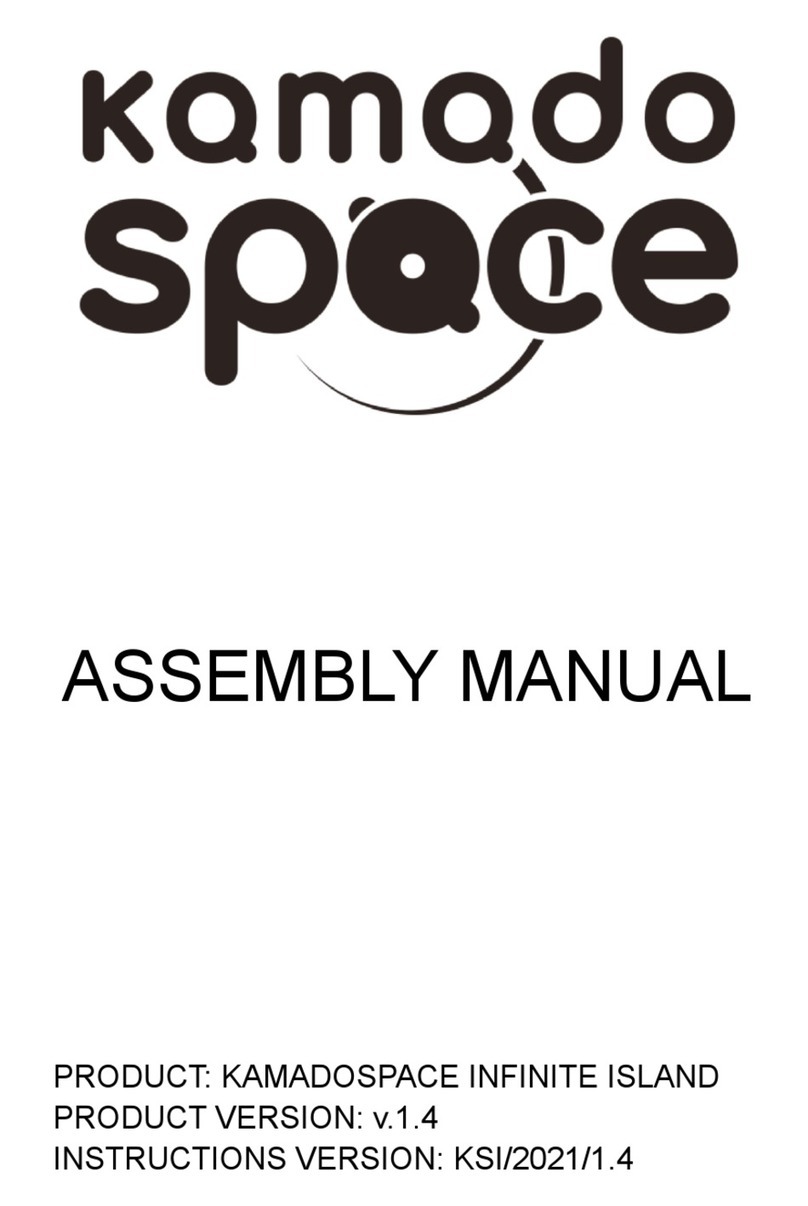 Kamado Space INFINITE ISLAND Assembly manual