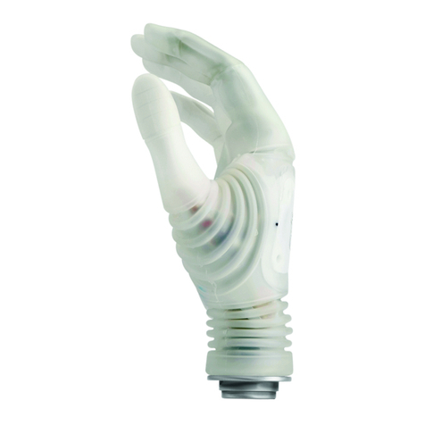 Otto Bock Axon-Bus Prosthetic System Transcarpal Instructions for use