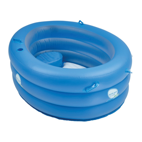 edel immersys Birth Pool in a Box Eco instructions