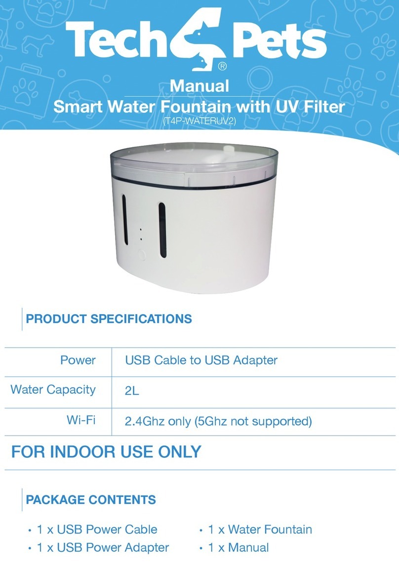 Tech4Pets T4P-WATERUV2 manual