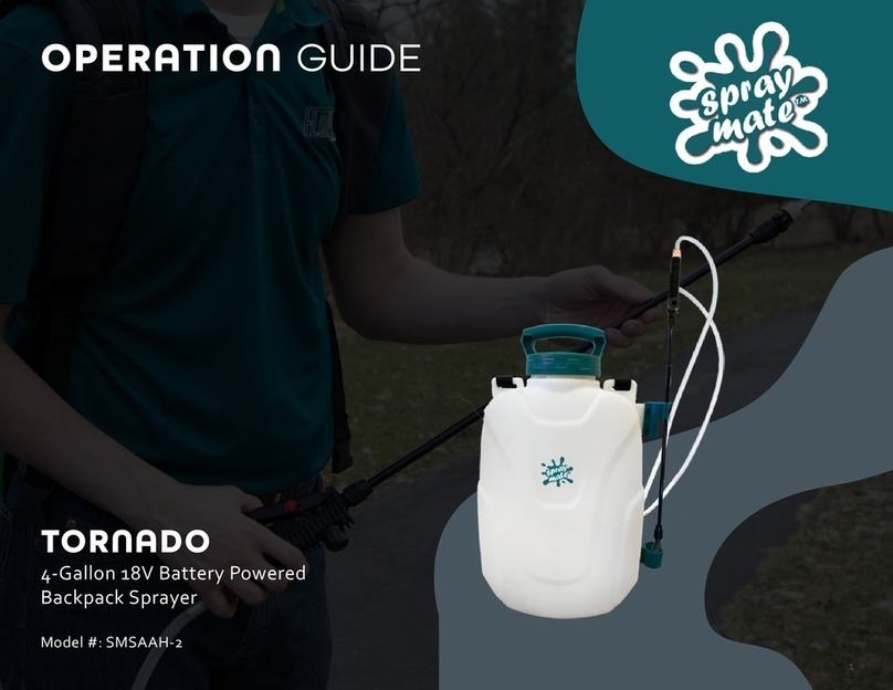 SprayMate Tornado Operation guide