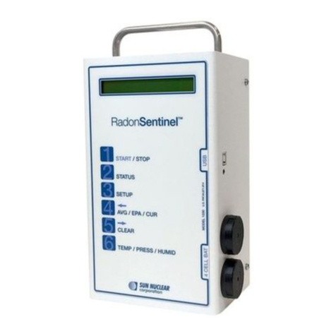 SunRADON Radon Sentinel 1030 user guide SunRADON Radon Sentinel 1030 user guide