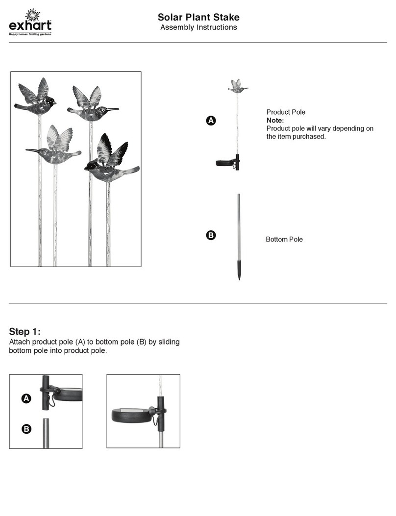 exhart 54901 Assembly instructions