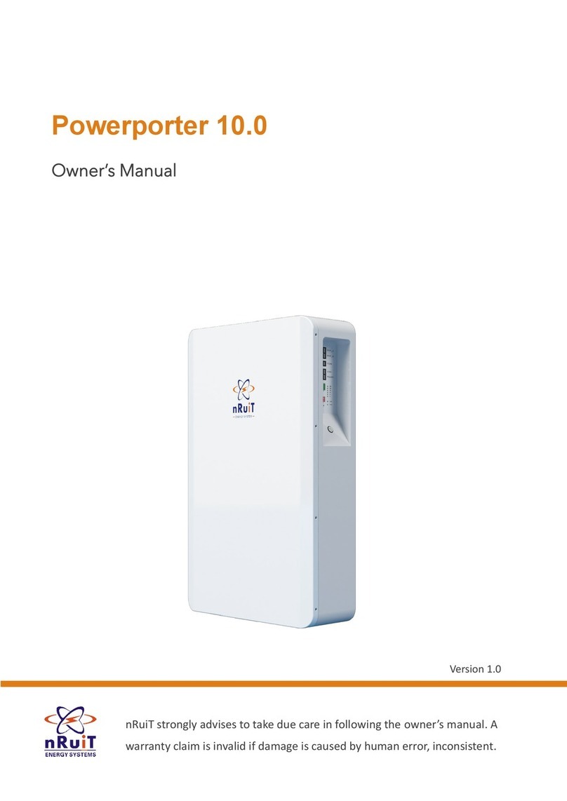 nRuiT Powerporter 10.0 owner's manual
