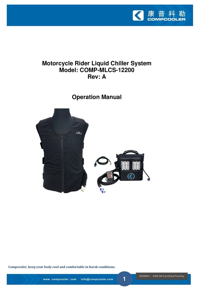 Compcooler COMP-MLCS-12200 Operation manual