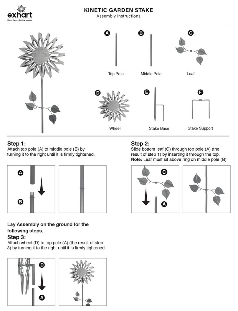 exhart 18984 Assembly instructions