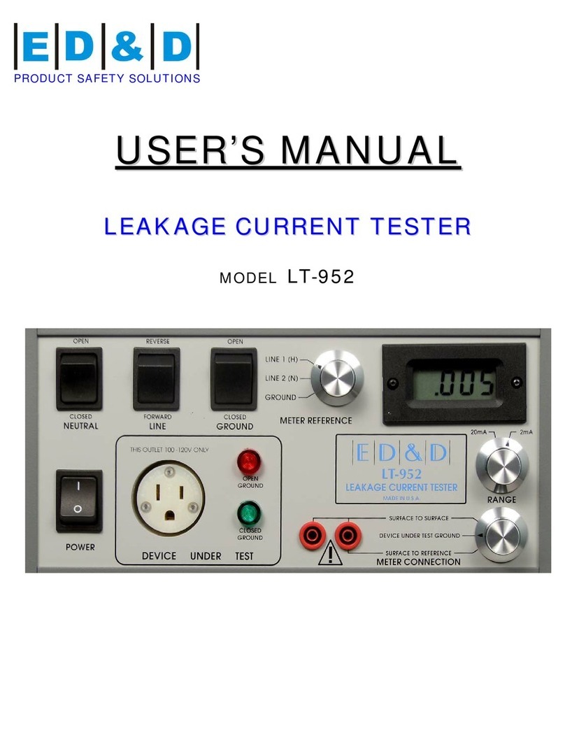 ED&D LT-952 user manual