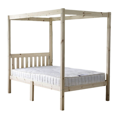 Strictly Beds & Bunks Double/Kingsize Bed Assembly instructions