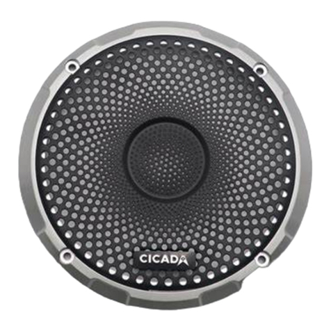 Cicada Audio CX Series owner's manual Cicada Audio CX Series owner's manual
