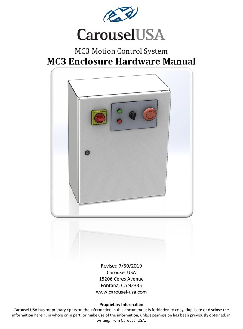 Carousel USA MC3 Hardware manual