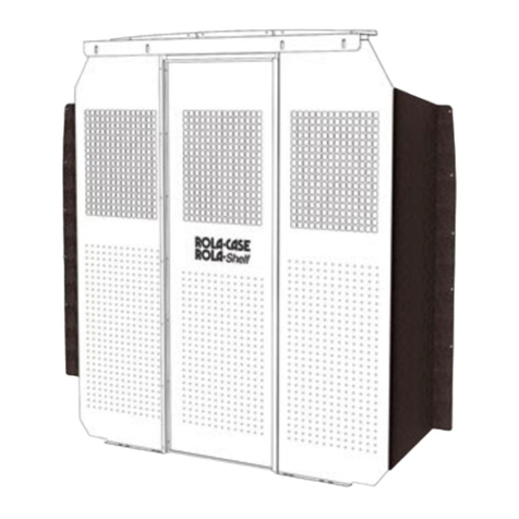 ROLA-CASE Rola-Shelf RSCSBRPM118136159 installation manual
