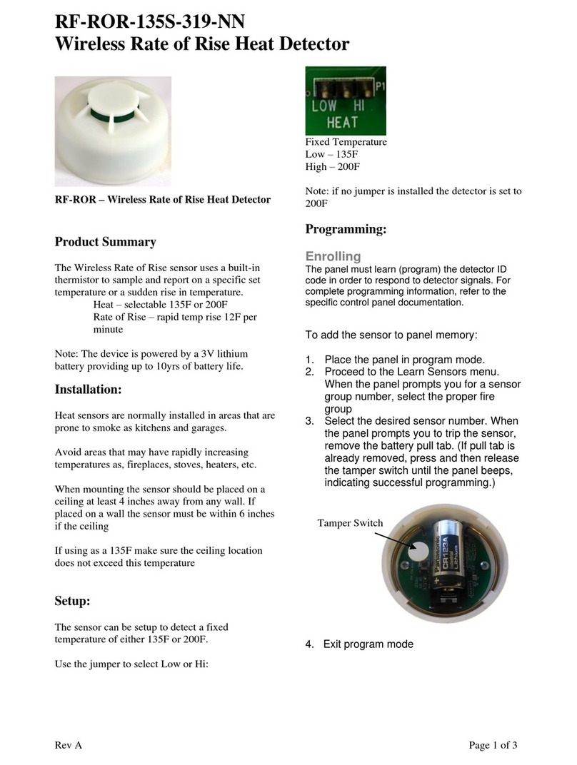 Maxouttech RF-ROR-135S-319-NN User manual