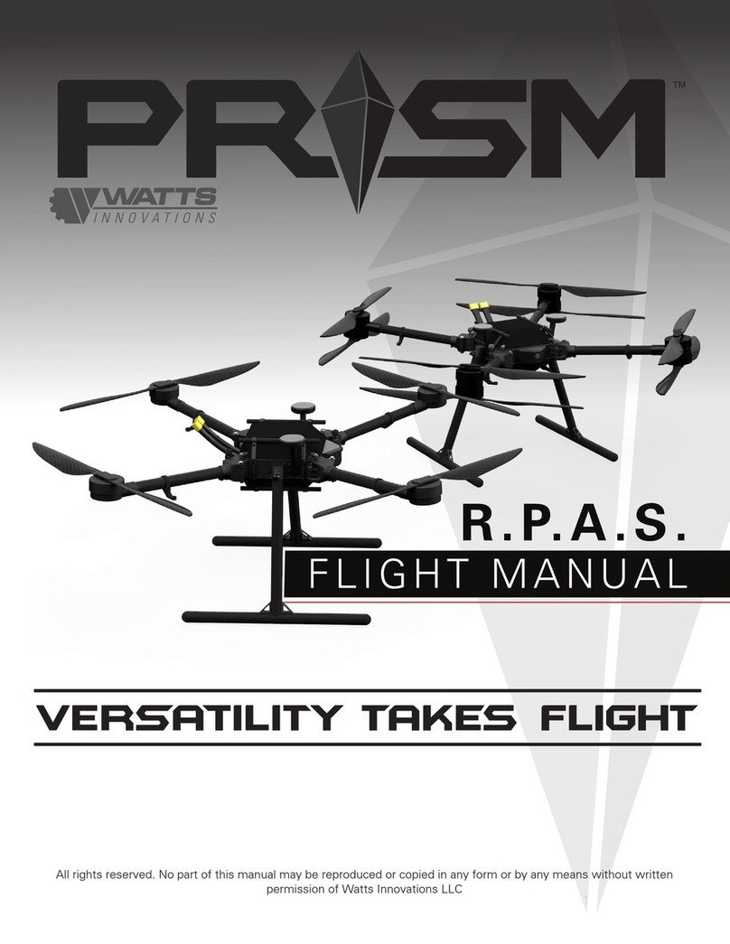 WATTS INNOVATIONS PRISM R.P.A.S. Flight manual