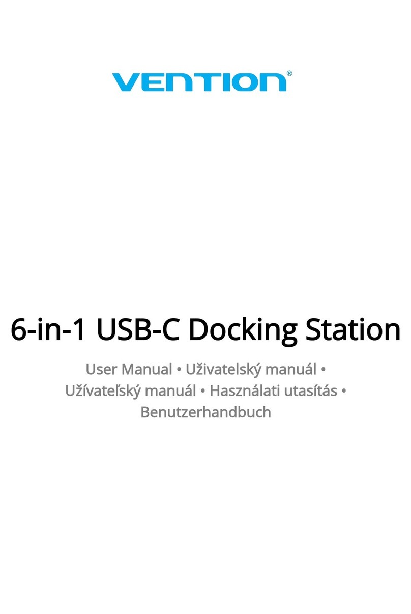 Vention TOI Series user manual Vention TOI Series user manual