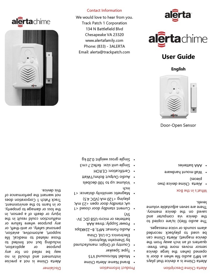 alerta alerta chime user guide