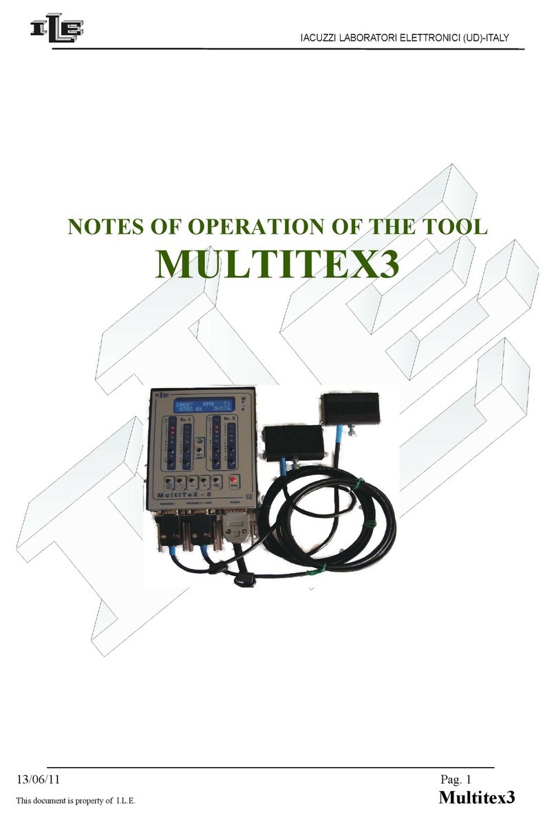 ILE MULTITEX3 manual