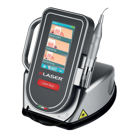 K-LASER Blue Dental Operating	 instruction