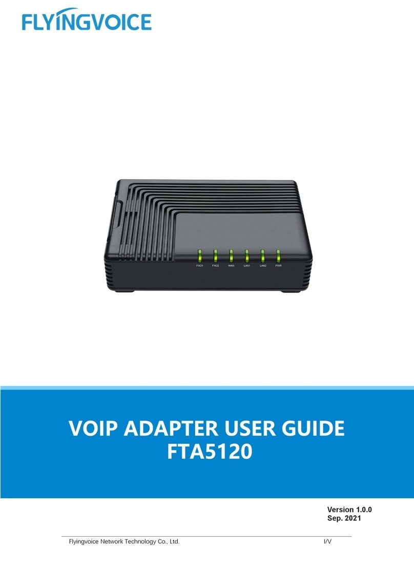 Flyingvoice FTA5120 user guide