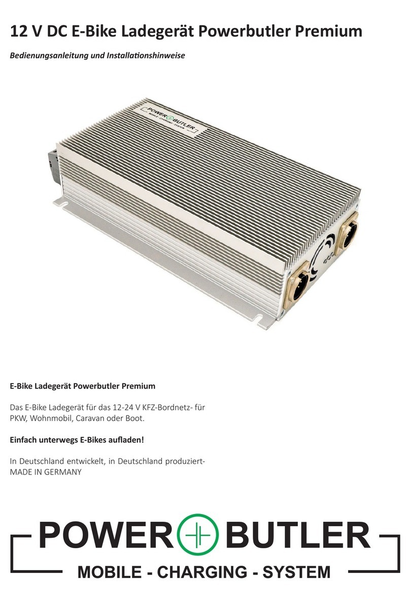 Powerbutler Premium Operation and installation manual