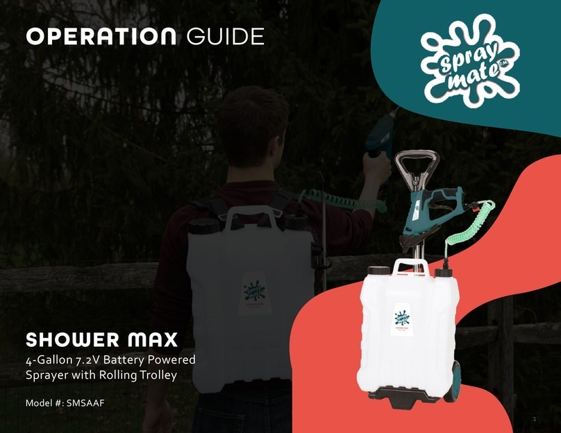 Wessol SprayMate Shower MAX Operation guide