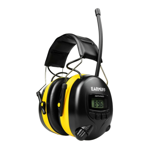 EARMUFF 78268AM/FM User manual